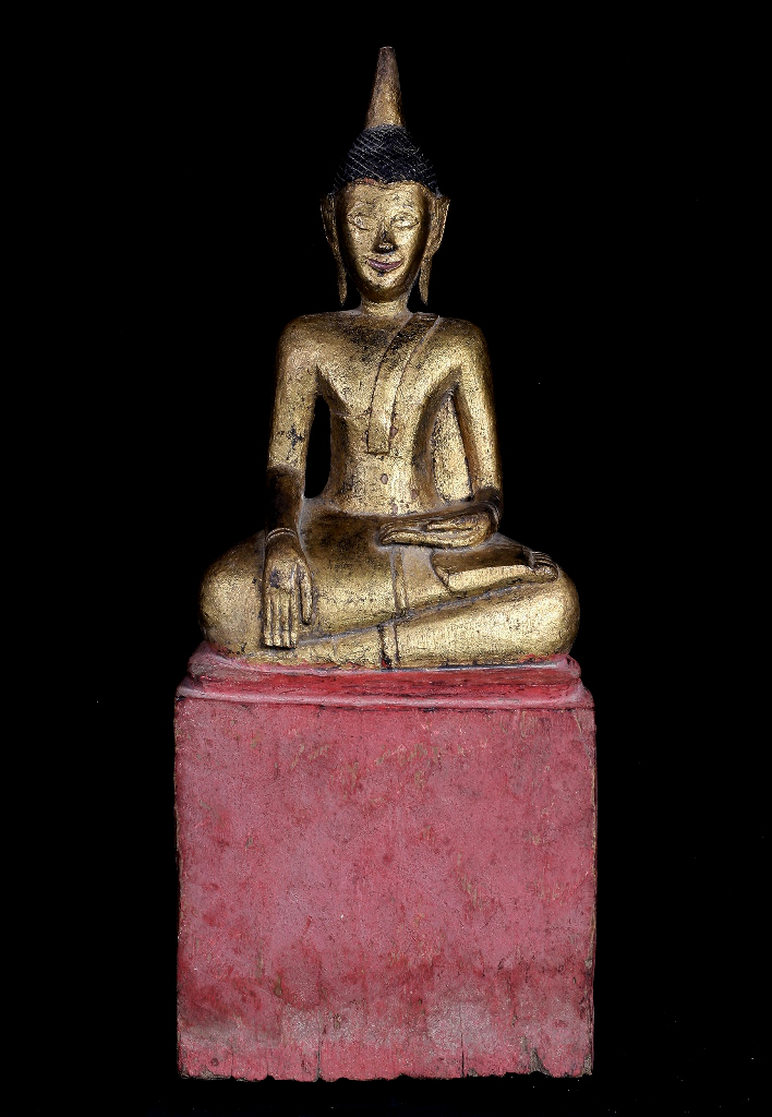 Extremely Rare 19C Thai Lanna Buddha # A052